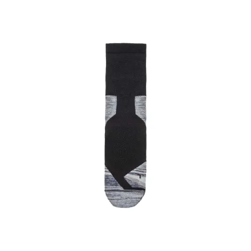 On Merino Черный 1 Пачка Женские Носки до икры MID