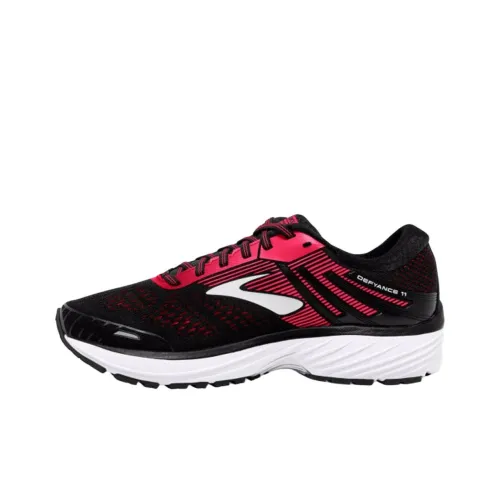 Brooks Adrenaline Gts 18 Slip-resistant Abrasion-resistant Low Top Casual Running Shoes Women's Red Black Брэдгокс Adrenaline Gts 18 Противоскользящий Устойчивый к истиранию Низкий Топ Повседневные Беговые Кроссовки Женские Красный Черный