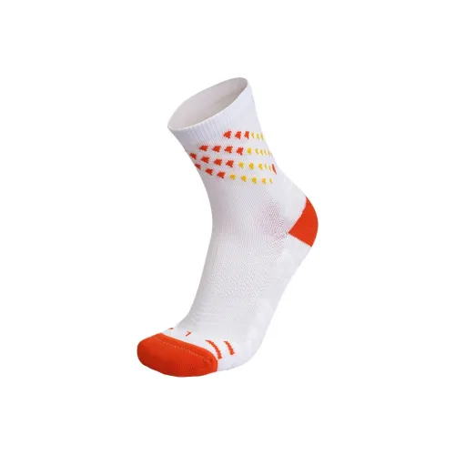 LIZHIZAO Футбольные носки унисекс MULTI двойной Loading оранжево-белые