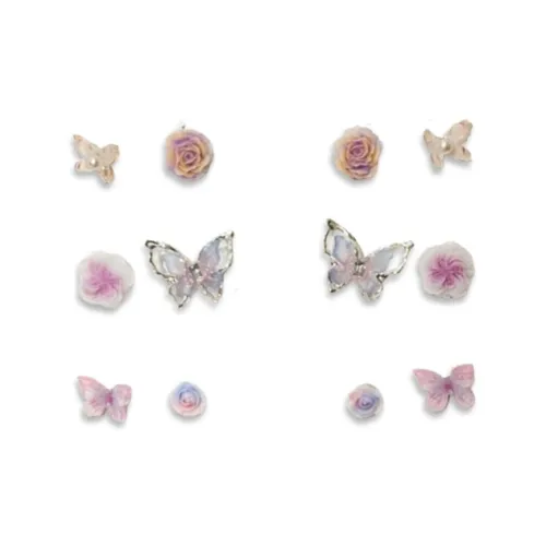 LuluCanaan Alloy Stud Earrings Women's