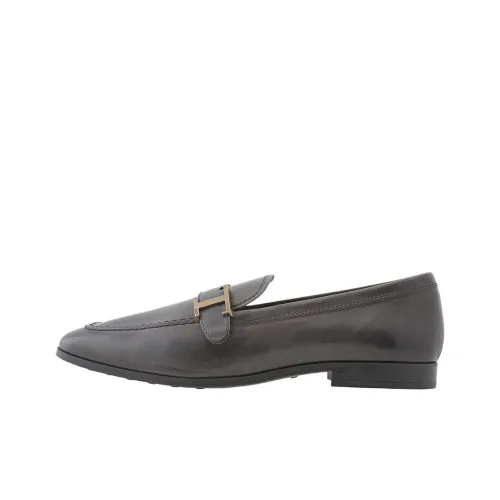 TOD'S Мужская повседневная обувь, низкий топ, темно-серый, мужской