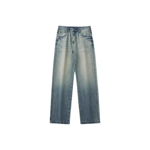 PENTAGONAL HEART Джинсы Мужские Винтажные Синие