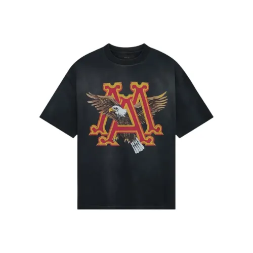 AMIRI Мужские черные футболки