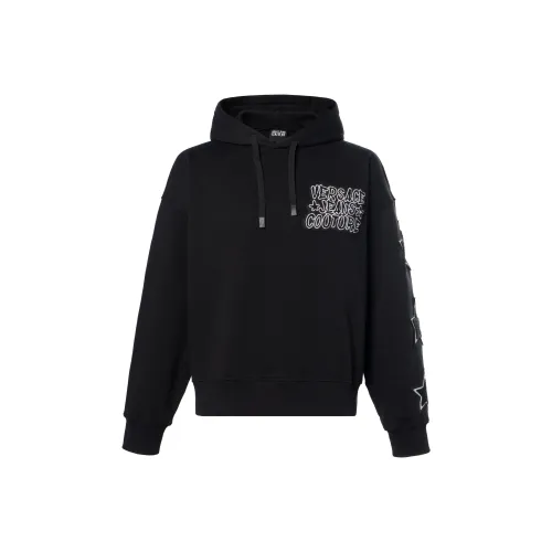 VERSACE JEANS COUTURE Черные Мужские Свитшоты