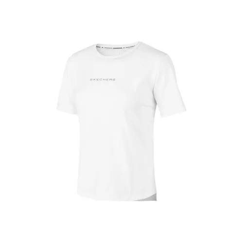Skechers T-Shirt Женская Bright White