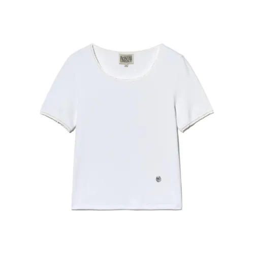 Marithe Francois Girbaud Стандартная T-рубашка Женская Белая
