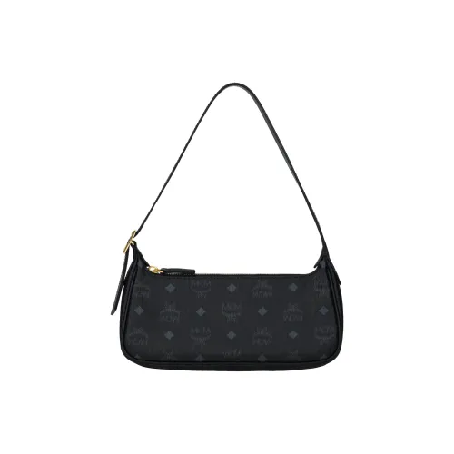 MCM Aren Холст и Кожа Сумка через плечо Женская