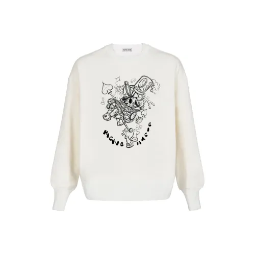 Richie Macie Белый Женские Свитшоты