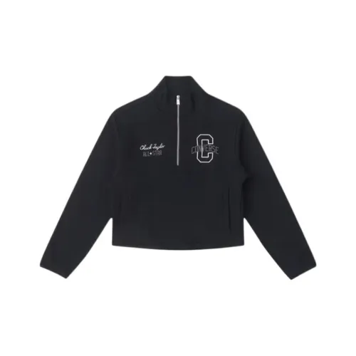 Конверс Свитшот Женский Черный