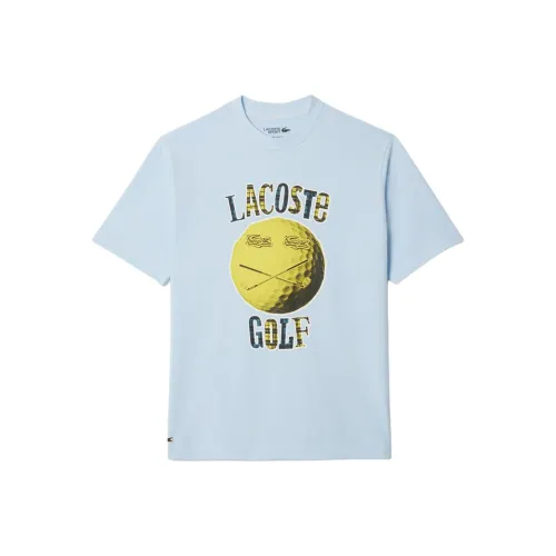 LACOSTE T-рубашка мужская светло-синяя