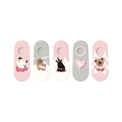 DJUNGLE No Show Носки Женские 5 пар Розовый Heartbeat