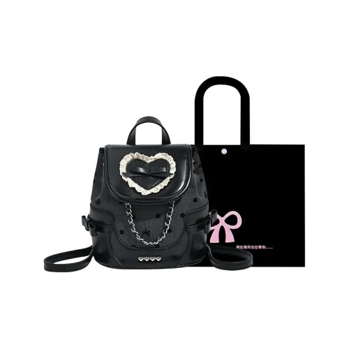 HACIN ПУ (полиуретан) Рюкзак Женские Черный