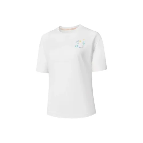 QIAODAN Sports Life Collection T-Рубашка WOMEN'S JORDAN Белый