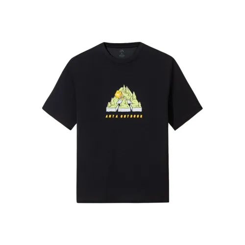 ANTA Outdoor Collection Т-Рубашка Мужская Основной Черный