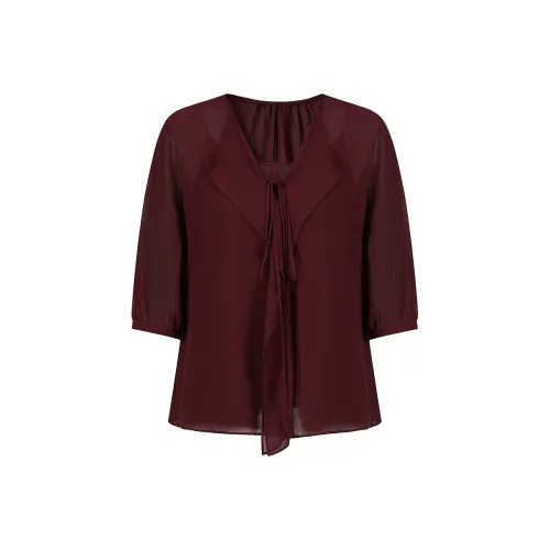 JZ. ANNAKRO Шифон Рубашка Женская