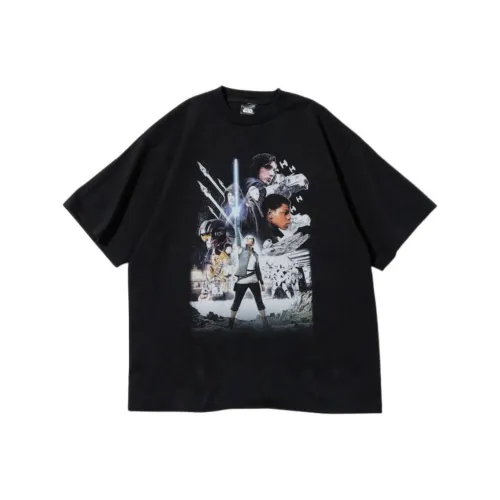 FREAK'S STORE Звездные Войны Co Брендированная версия Черная Унисекс Футболка