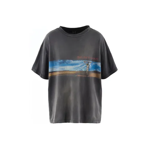 SAINT Mxxxxxx Серый Мужская T-Рубашка