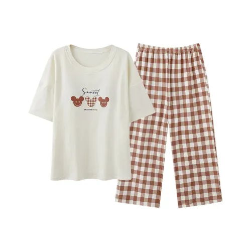 ROMANTIC·SPRING Пижамный комплект Женский Цвет на изображении