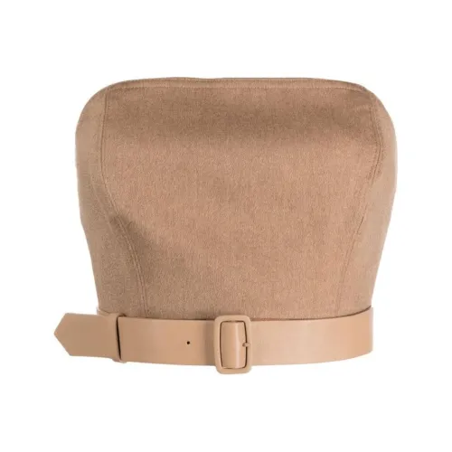 MaxMara Без бретелек Топ Женский Песочный Бежевый