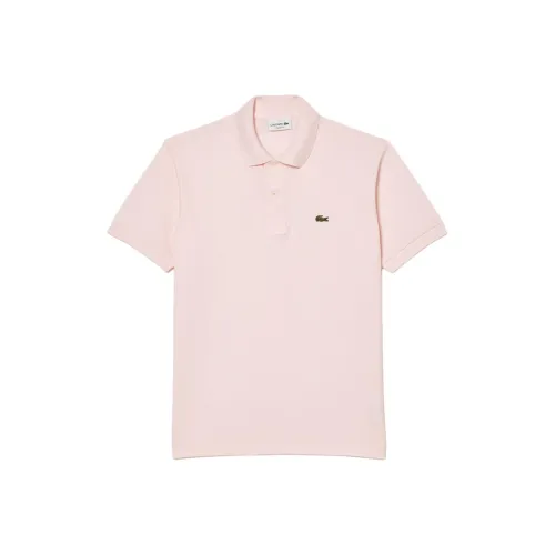 LACOSTE Поло Мужское Светло-Розовое