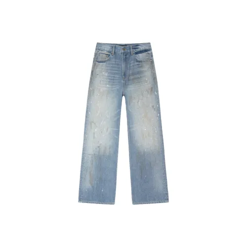 66/ROUTE 66 Синий Унисекс Джинсы