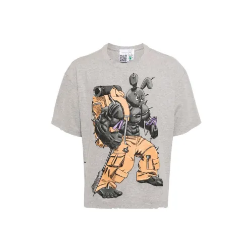 NATASHA ZINKO T-рубашка Женская Серого цвета