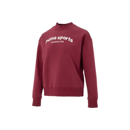 PUMA Красный Женские Свитшоты