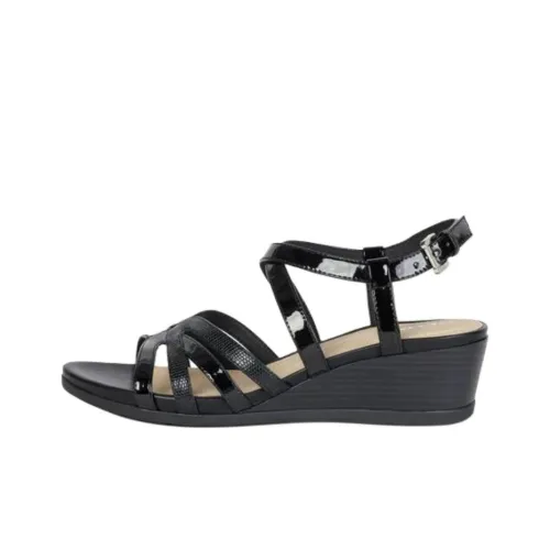 GEOX MARYKARMEN One Ремешок Сандалии Женские Черные