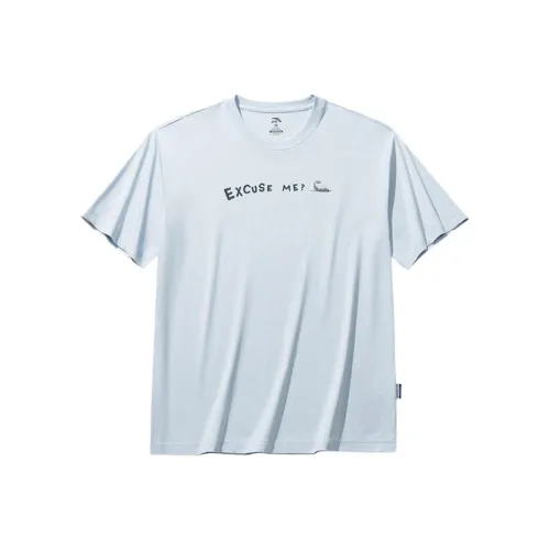 ANTA x HAIBAOKANKAN LIANMINGKUAN Life Collection Sports Life Collection T-Shirt Унисекс Светлый Яркий Синий