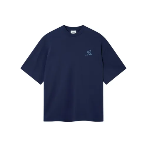 Axel Arigato T-Shirt Мужская Морской Синий