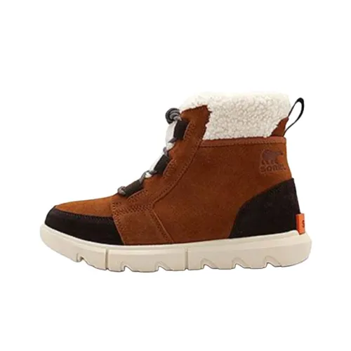 SOREL Explorer Короткий Снегокат 3 см Мужской Коричневый