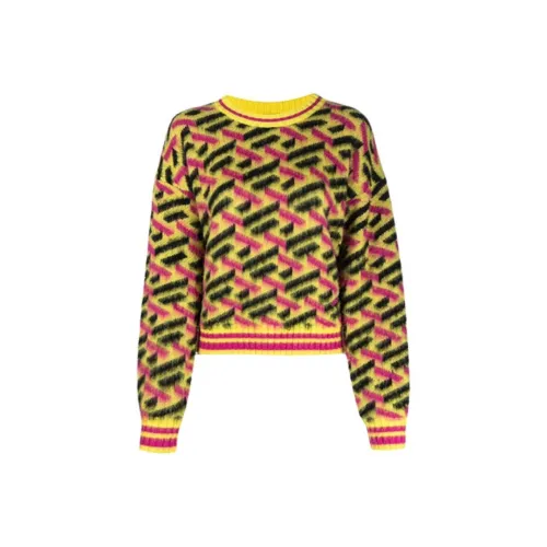 VERSACE Желтые Женские Свитеры