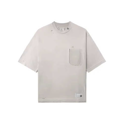 Maison Mihara Yasuhiro SS25 T Рубашка Мужская Светлый Умбра