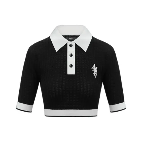 AMIRI Черные Женские Поло