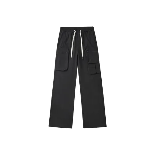 PENTAGONAL HEART Карго-брюки Унисекс Черные