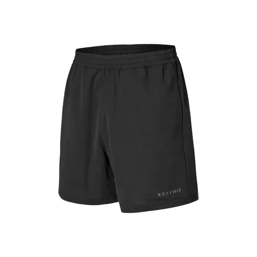 XEXYMIX Спортивные шорты Мужские Черные