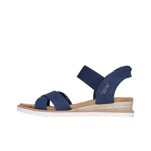 Skechers BOBS Desert Kiss Пляжные сандалии Женские Синие