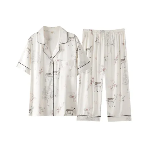 DUOQIAOMEI Пижамный комплект женский цвет на изображении