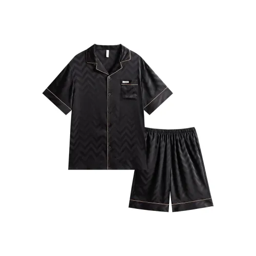 WOLFSFUL Пижамный комплект Мужской Нефритовый Чернила