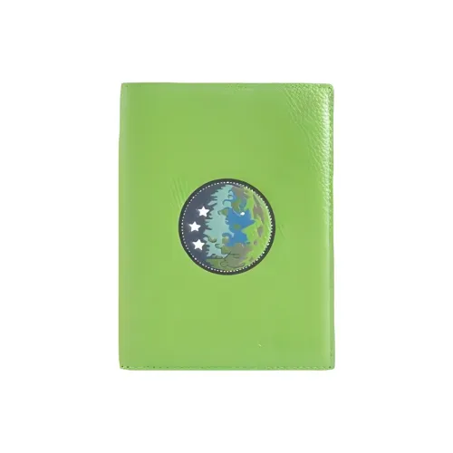 COACH Кожа Паспорт HOLDER Мини Унисекс Зеленый