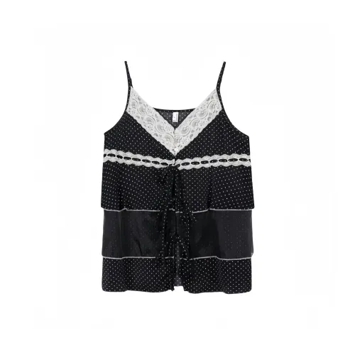 MOUT RECON TAILOR Топ на бретелях Женский Черный