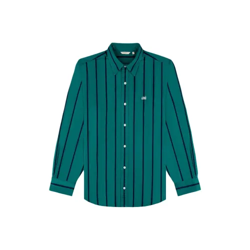 AIME LEON DORE Зеленая унисекс рубашка