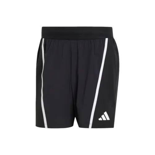 Adidas Climacool Workout Дизайнерский FOR Тренировки PRO SERIES Шорты Спортивные шорты Мужской Черный Белый