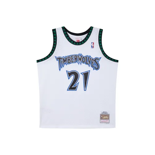 MITCHELL NESS X NBA Баскетбольная Джерси Унисекс Белая