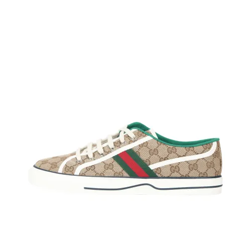 GUCCI Tennis 1977 Canvas Shoes Low Top Мужской