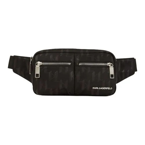 KARL LAGERFELD Nylon Wallet Men's Black