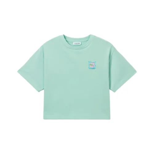 lacoste Summer Vitality Series Мятно-зеленая Женская Рубашка T