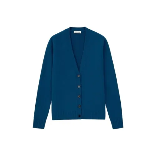 JIL SANDER Синий Женский Трикотаж