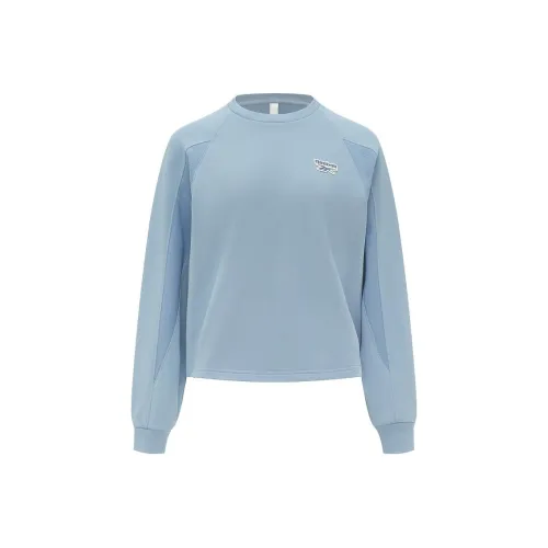 Reebok Синий Женские Свитшоты