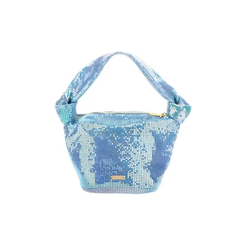 CULT GAIA Алюминиевая металлическая сумка через плечо женская синяя